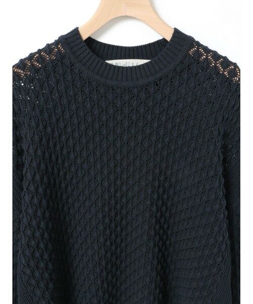 MidiUmi / ミディウミ ニット・セーター | MidiUmi メッシュニットプルオーバー | 詳細3