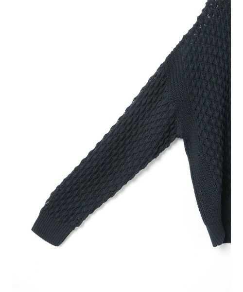 MidiUmi / ミディウミ ニット・セーター | MidiUmi メッシュニットプルオーバー | 詳細4