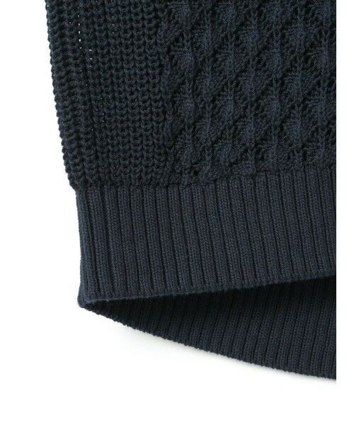 MidiUmi / ミディウミ ニット・セーター | MidiUmi メッシュニットプルオーバー | 詳細6