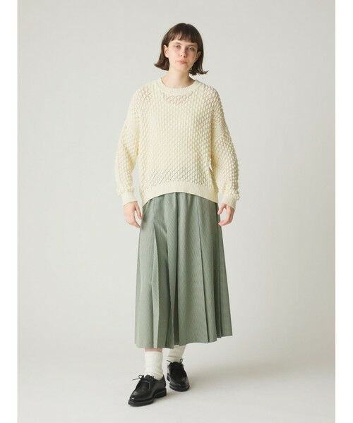 MidiUmi / ミディウミ ニット・セーター | MidiUmi メッシュニットプルオーバー | 詳細16