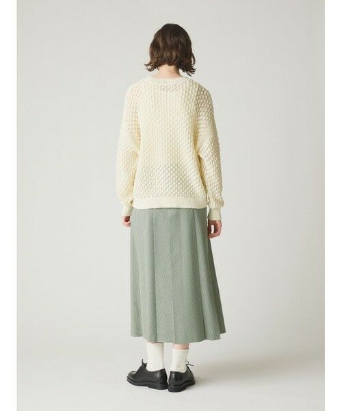 MidiUmi / ミディウミ ニット・セーター | MidiUmi メッシュニットプルオーバー | 詳細18