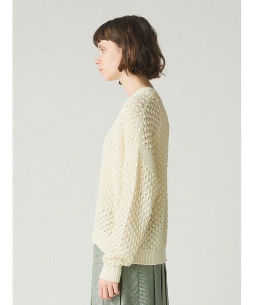 MidiUmi / ミディウミ ニット・セーター | MidiUmi メッシュニットプルオーバー | 詳細12