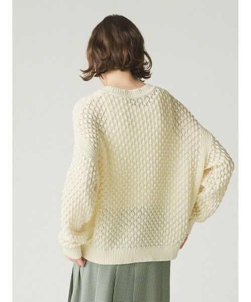 MidiUmi / ミディウミ ニット・セーター | MidiUmi メッシュニットプルオーバー | 詳細13