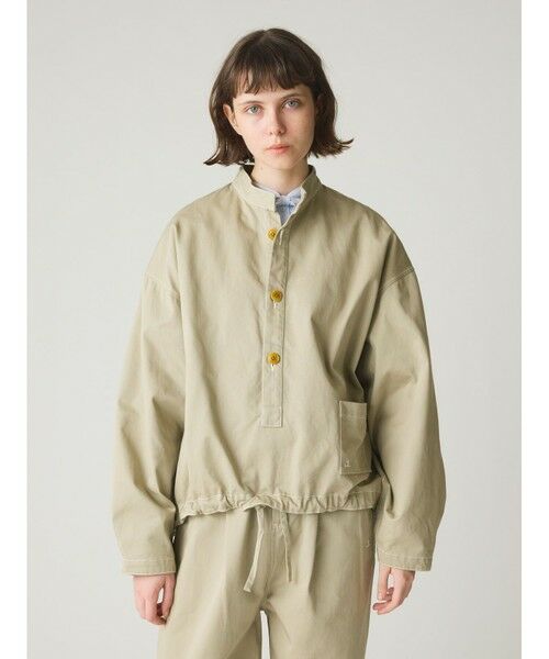 MidiUmi / ミディウミ シャツ・ブラウス | MidiUmi SOILシャツプルオーバー（ベージュ(color20)）