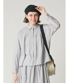 MidiUmi / ミディウミ シャツ・ブラウス | MidiUmi タックショートシャツ