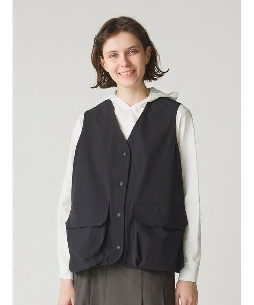 MidiUmi / ミディウミ ベスト | MidiUmi キャンプベスト（ブラック(color99)）