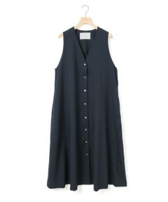 MidiUmi / ミディウミ ロング・マキシ丈ワンピース | MidiUmi Vネックロングジレワンピース