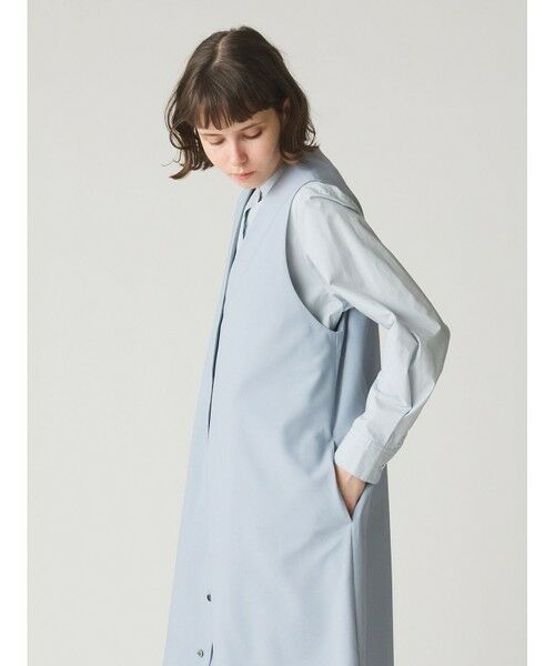 MidiUmi / ミディウミ ロング・マキシ丈ワンピース | MidiUmi Vネックロングジレワンピース | 詳細9