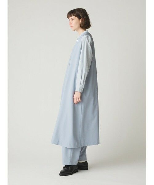 MidiUmi / ミディウミ ロング・マキシ丈ワンピース | MidiUmi Vネックロングジレワンピース | 詳細5