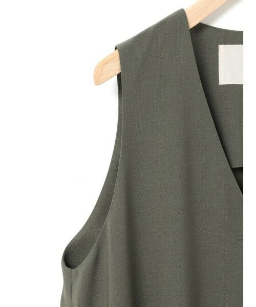 MidiUmi / ミディウミ ロング・マキシ丈ワンピース | MidiUmi Vネックロングジレワンピース | 詳細13