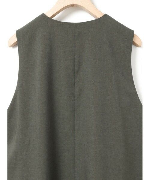 MidiUmi / ミディウミ ロング・マキシ丈ワンピース | MidiUmi Vネックロングジレワンピース | 詳細17