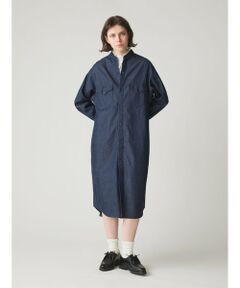 MidiUmi / ミディウミ ロング・マキシ丈ワンピース | MidiUmi デニムシャツワンピース
