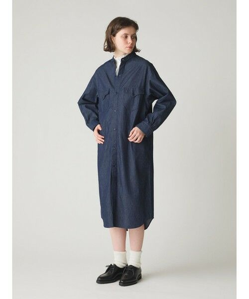 MidiUmi / ミディウミ ロング・マキシ丈ワンピース | MidiUmi デニムシャツワンピース | 詳細3