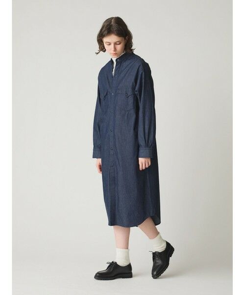 MidiUmi / ミディウミ ロング・マキシ丈ワンピース | MidiUmi デニムシャツワンピース | 詳細5