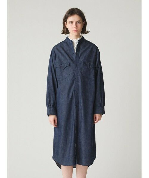 MidiUmi / ミディウミ ロング・マキシ丈ワンピース | MidiUmi デニムシャツワンピース | 詳細7