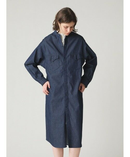 MidiUmi / ミディウミ ロング・マキシ丈ワンピース | MidiUmi デニムシャツワンピース | 詳細8