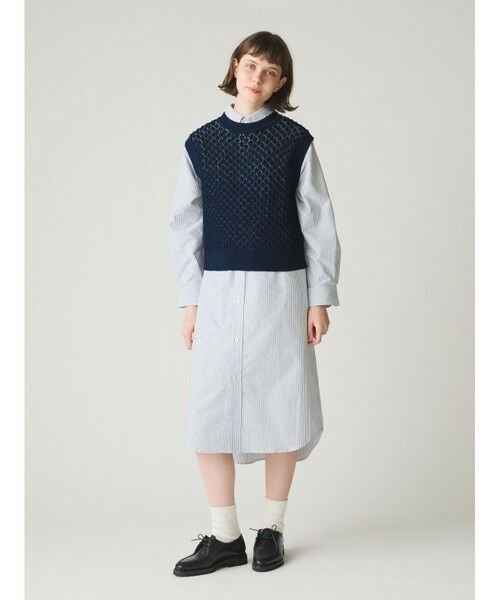 MidiUmi / ミディウミ ロング・マキシ丈ワンピース | MidiUmi ボタンダウンシャツワンピース | 詳細10