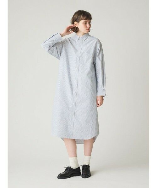 MidiUmi / ミディウミ ロング・マキシ丈ワンピース | MidiUmi ボタンダウンシャツワンピース | 詳細3