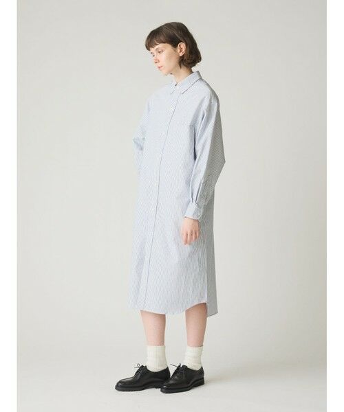MidiUmi / ミディウミ ロング・マキシ丈ワンピース | MidiUmi ボタンダウンシャツワンピース | 詳細4