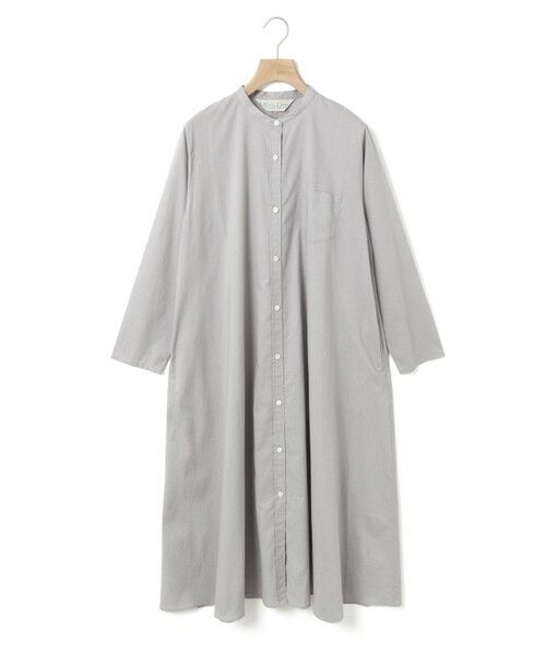 MidiUmi/ミディウミ MidiUmi Aラインシャツワンピース グレー(color91) FREE MidiUmi/ミディウミ MidiUmi Aラインシャツワンピース グレー(color91) FREE