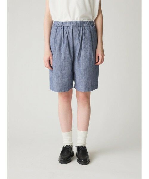 MidiUmi / ミディウミ その他パンツ | MidiUmi シャンブレーショートパンツ | 詳細11