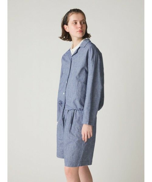 MidiUmi / ミディウミ その他パンツ | MidiUmi シャンブレーショートパンツ | 詳細4