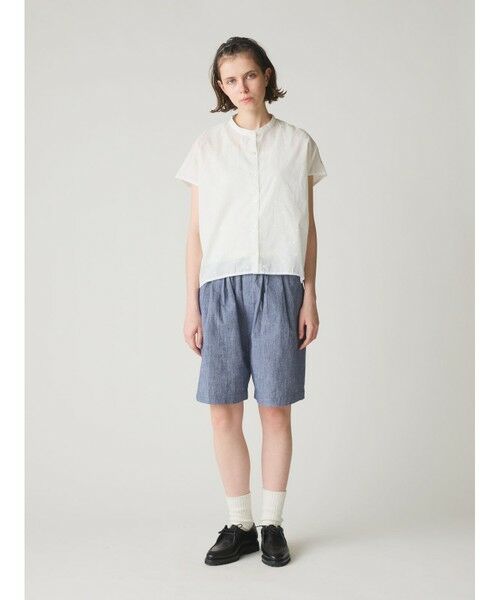 MidiUmi / ミディウミ その他パンツ | MidiUmi シャンブレーショートパンツ | 詳細5