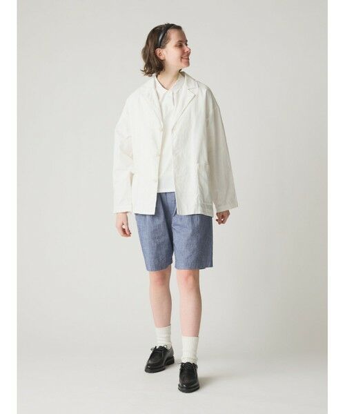 MidiUmi / ミディウミ その他パンツ | MidiUmi シャンブレーショートパンツ | 詳細6