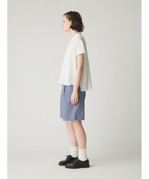 MidiUmi / ミディウミ その他パンツ | MidiUmi シャンブレーショートパンツ | 詳細8