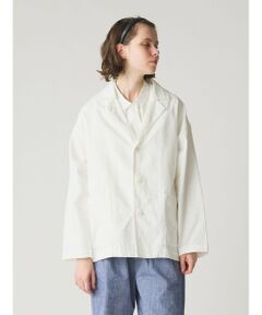 MidiUmi / ミディウミ テーラードジャケット | MidiUmi コットンリネンテーラードジャケット