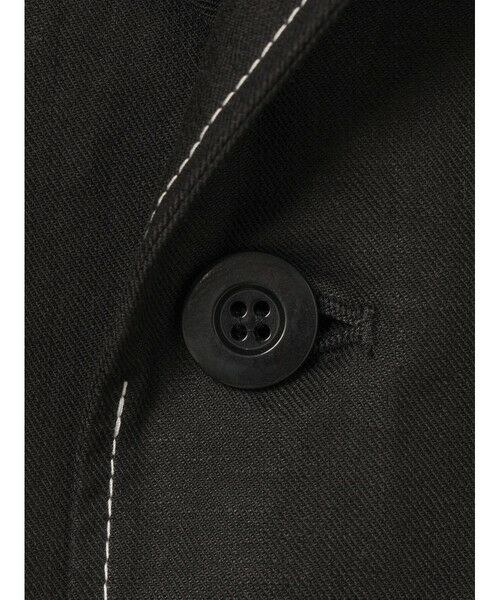 MidiUmi / ミディウミ テーラードジャケット | MidiUmi コットンリネンテーラードジャケット | 詳細12