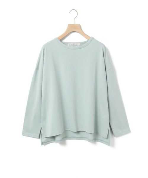 MidiUmi / ミディウミ カットソー | MidiUmi ロングスリーブワイドプルオーバー（ミント(color22)）