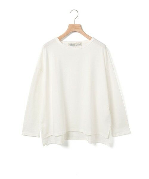 MidiUmi / ミディウミ カットソー | MidiUmi ロングスリーブワイドプルオーバー | 詳細2