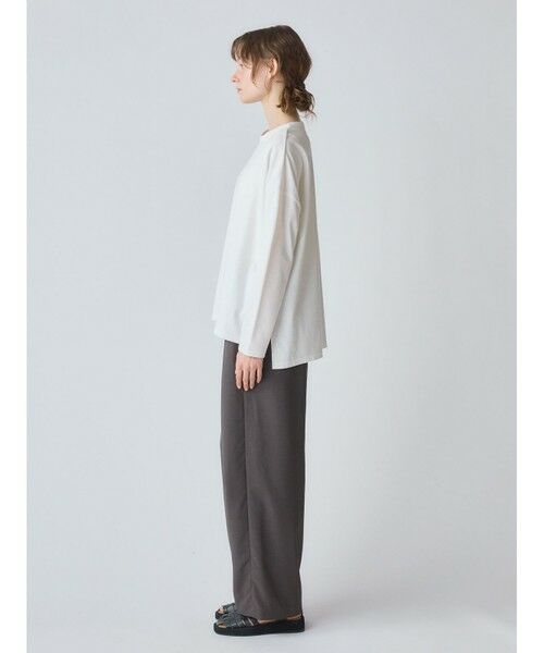 MidiUmi / ミディウミ カットソー | MidiUmi ロングスリーブワイドプルオーバー | 詳細9