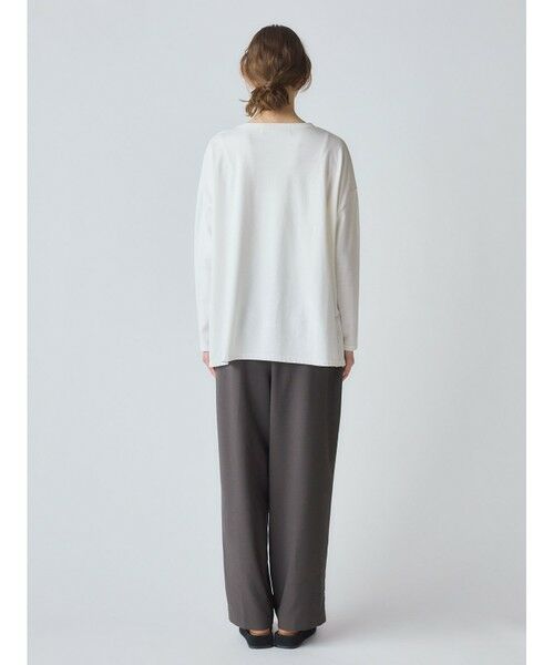 MidiUmi / ミディウミ カットソー | MidiUmi ロングスリーブワイドプルオーバー | 詳細10