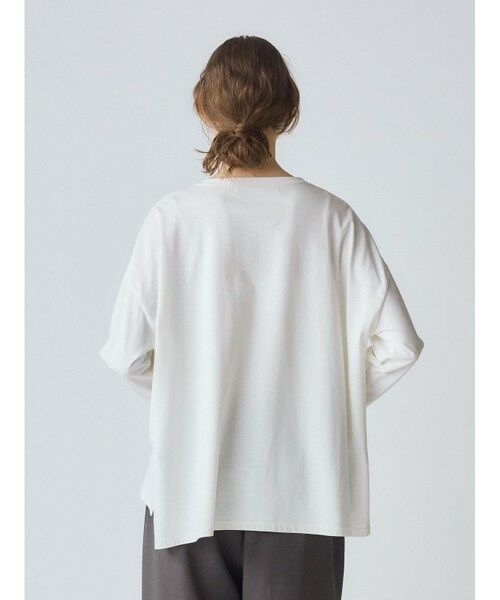 MidiUmi / ミディウミ カットソー | MidiUmi ロングスリーブワイドプルオーバー | 詳細6