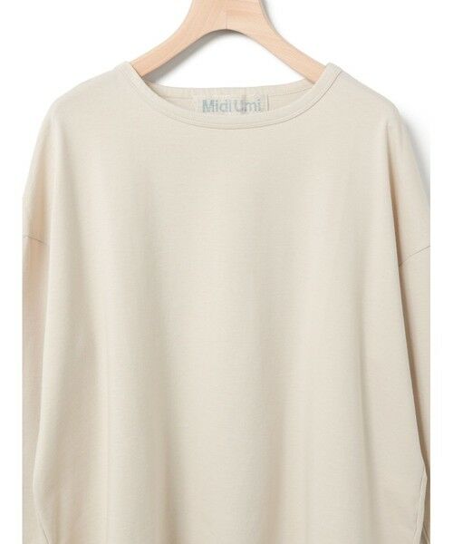 MidiUmi / ミディウミ カットソー | MidiUmi ロングスリーブワイドプルオーバー | 詳細14