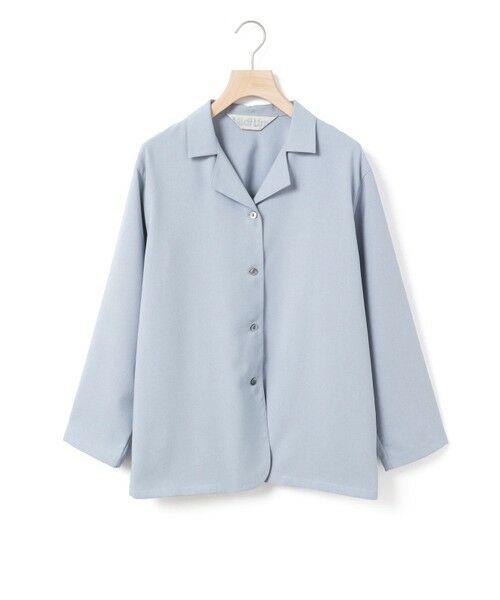 MidiUmi / ミディウミ テーラードジャケット | MidiUmi シャツジャケット（サックス(color30)）