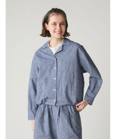 MidiUmi / ミディウミ シャツ・ブラウス | MidiUmi シャンブレーシャツジャケット