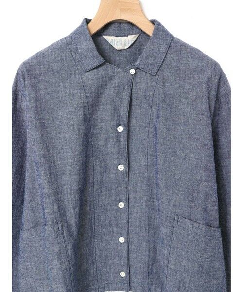 MidiUmi / ミディウミ シャツ・ブラウス | MidiUmi シャンブレーシャツジャケット | 詳細15