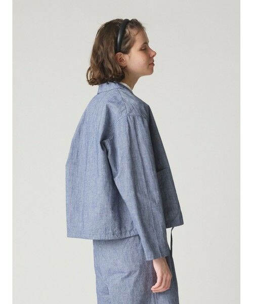 MidiUmi / ミディウミ シャツ・ブラウス | MidiUmi シャンブレーシャツジャケット | 詳細5