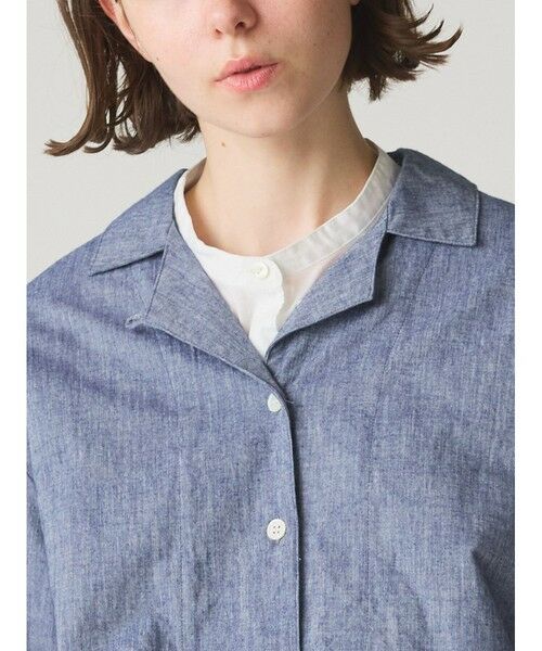 MidiUmi / ミディウミ シャツ・ブラウス | MidiUmi シャンブレーシャツジャケット | 詳細6