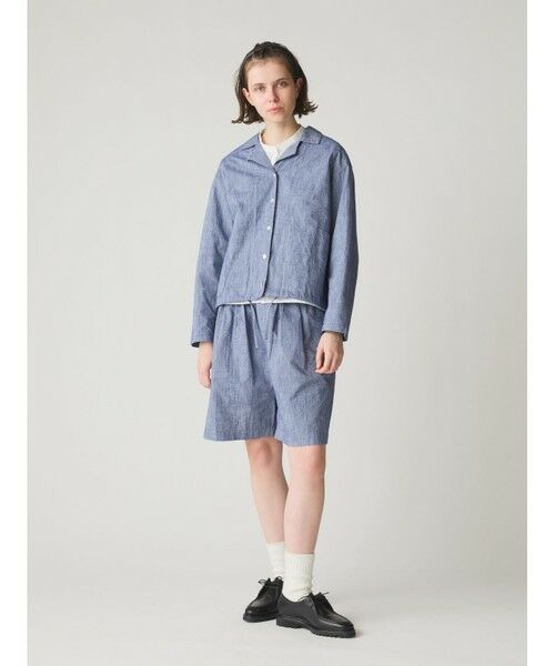 MidiUmi / ミディウミ シャツ・ブラウス | MidiUmi シャンブレーシャツジャケット | 詳細8