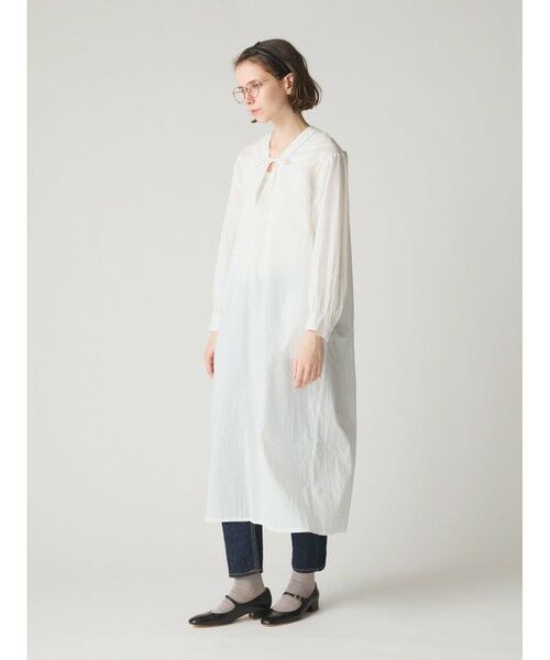 MidiUmi / ミディウミ ロング・マキシ丈ワンピース | MidiUmi レーススモックワンピース | 詳細4