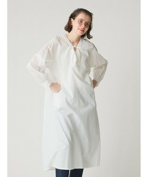 MidiUmi / ミディウミ ロング・マキシ丈ワンピース | MidiUmi レーススモックワンピース | 詳細7