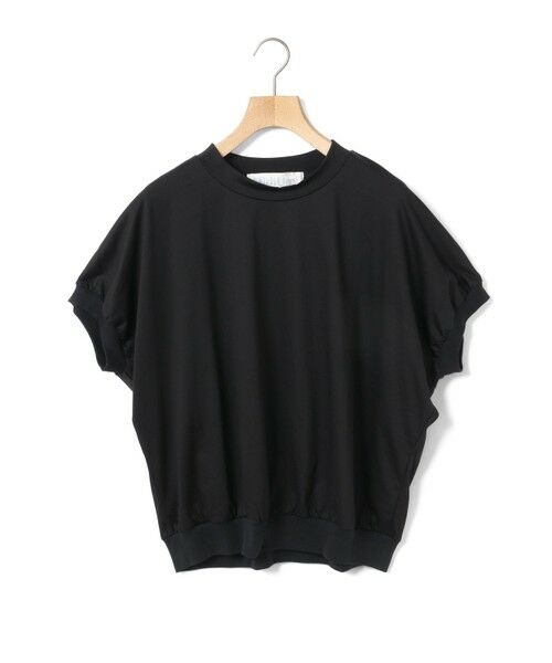 MidiUmi (ミディウミ) リブカットソー  長袖　トップス　カットソー MidiUmi MIDIUMI（ミディウミ） ボーダー ボトルネック Tシャツ
