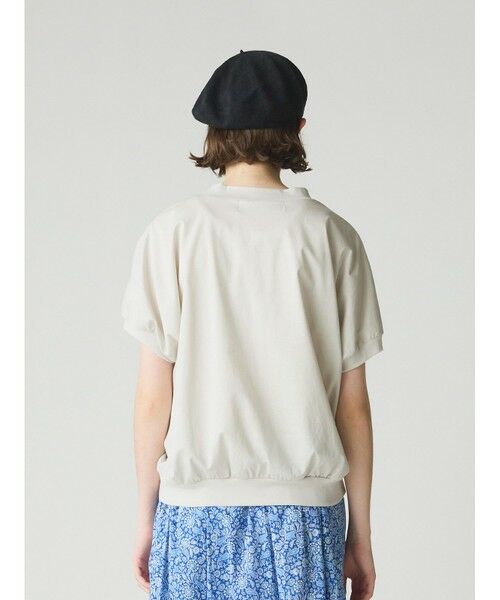 MidiUmi (ミディウミ) リブカットソー  長袖　トップス　カットソー MidiUmi MIDIUMI（ミディウミ） ドルマンベーシック Tシャツ