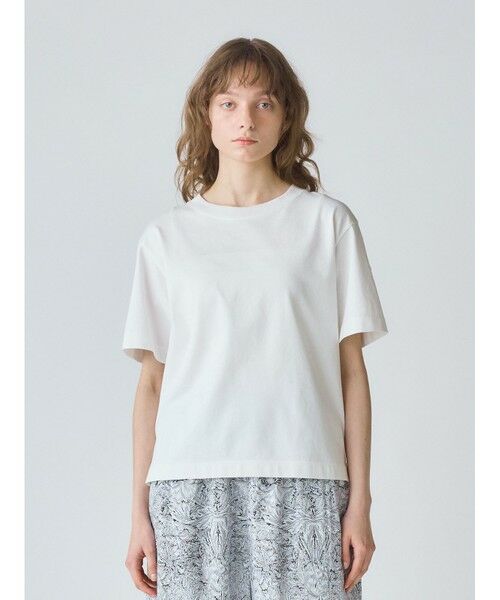 MidiUmi / ミディウミ カットソー | MidiUmi ベーシックTシャツ（オフホワイト(color11)）