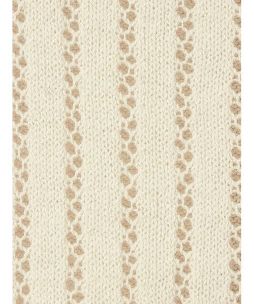 MidiUmi / ミディウミ ベスト | MidiUmi 柄編み2WAYベスト | 詳細10