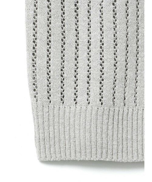 MidiUmi / ミディウミ ベスト | MidiUmi 柄編み2WAYベスト | 詳細14